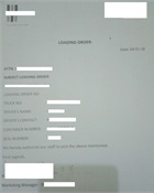 Loading order